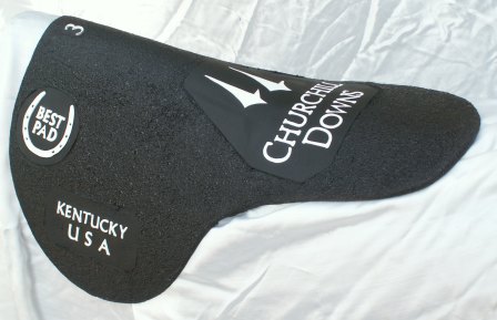 Best Pad Race Weight pad Churchill Downs logo